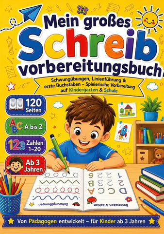 Mein großes Schreibvorbereitungsbuch