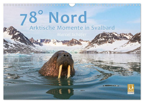 78° Nord - Arktische Momente in Svalbard (Wandkalender 2027 DIN A3 quer), CALVENDO Monatskalender