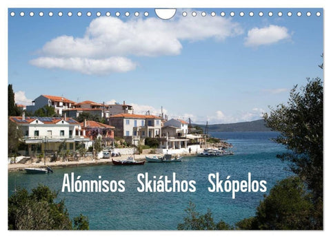 Alónnisos, Skiáthos, Skópelos (Wandkalender 2027 DIN A4 quer), CALVENDO Monatskalender