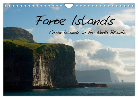Faroe Islands / UK-Version (Wall Calendar 2026 DIN A4 landscape), CALVENDO 12 Month Wall Calendar