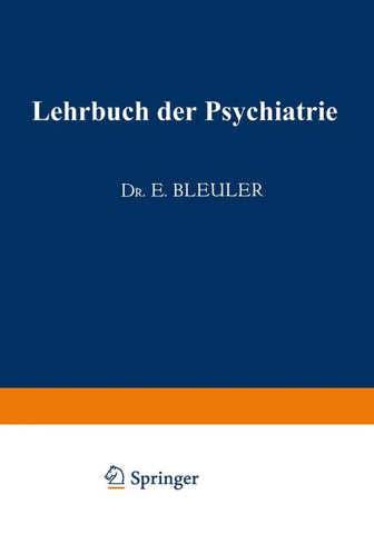 Lehrbuch der Psychiatrie