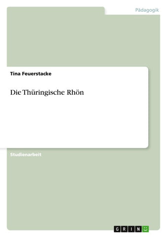 Die Thüringische Rhön