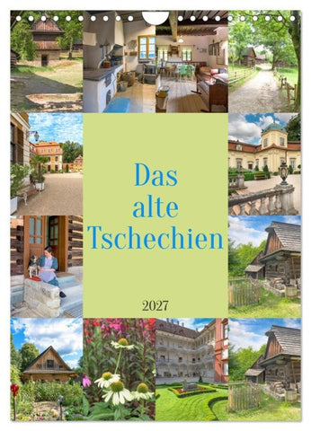 Das alte Tschechien (Wandkalender 2027 DIN A4 hoch), CALVENDO Monatskalender