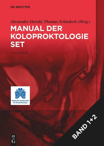 Manual der Koloproktologie / [Manual der Koloproktologie 1+2]