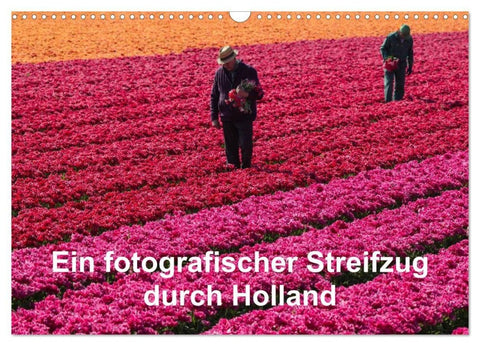 Ein fotografischer Streifzug durch Holland (Wandkalender 2027 DIN A3 quer), CALVENDO Monatskalender