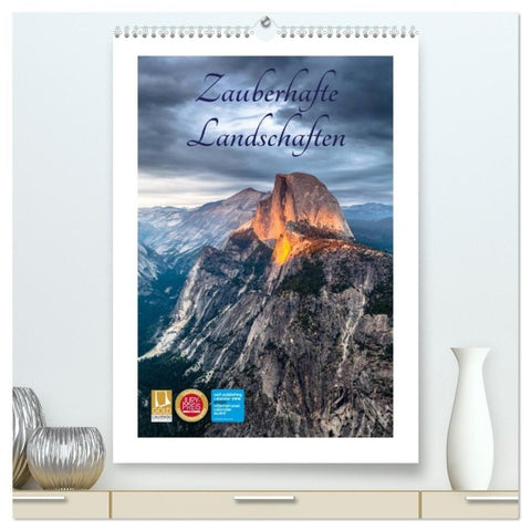 Zauberhafte Landschaften (hochwertiger Premium Wandkalender 2027 DIN A2 hoch), Kunstdruck in Hochglanz