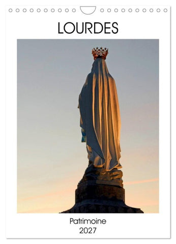 LOURDES Patrimoine (Calendrier mural 2027 DIN A4 horizontal), CALVENDO calendrier mensuel