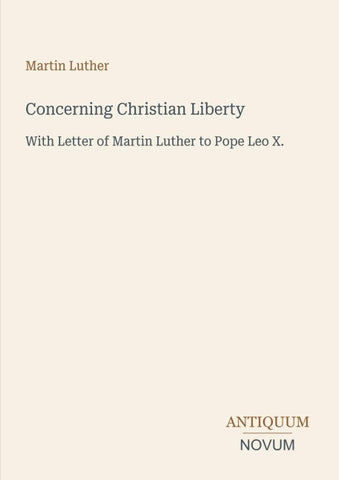Concerning Christian Liberty