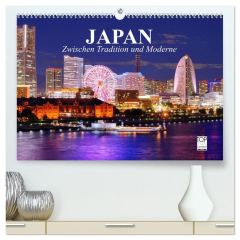 Japan. Zwischen Tradition und Moderne (hochwertiger Premium Wandkalender 2026 DIN A2 quer), Kunstdruck in Hochglanz