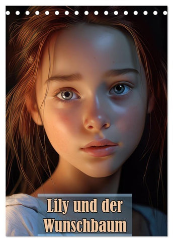 Lily und der Wunschbaum (Tischkalender 2027 DIN A5 hoch), CALVENDO Monatskalender