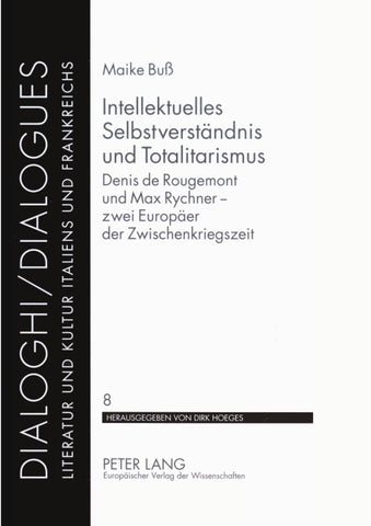 Intellektuelles Selbstverständnis und Totalitarismus