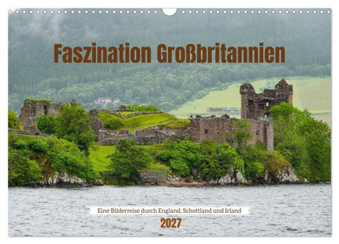 Faszination Großbritannien (Wandkalender 2027 DIN A3 quer), CALVENDO Monatskalender
