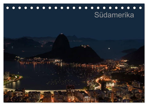 Südamerika (Tischkalender 2027 DIN A5 quer), CALVENDO Monatskalender