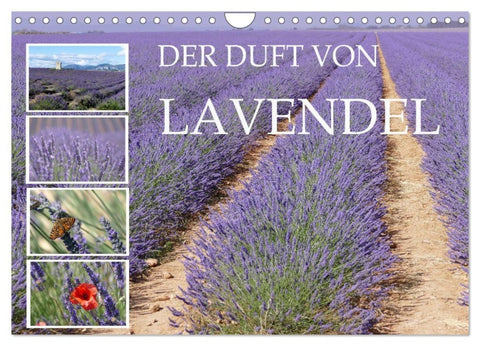 Der Duft von Lavendel (Wandkalender 2027 DIN A4 quer), CALVENDO Monatskalender