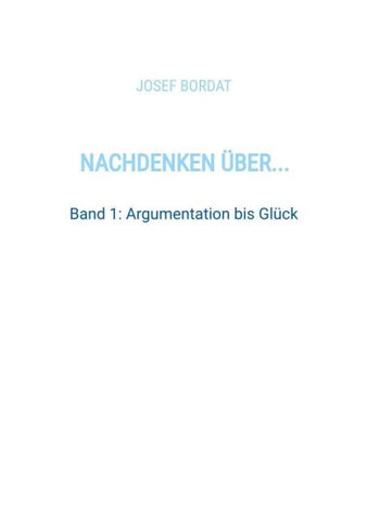 Nachdenken über...