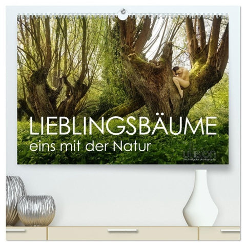 Lieblingsbäume - eins mit der Natur (hochwertiger Premium Wandkalender 2027 DIN A2 quer), Kunstdruck in Hochglanz