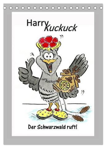 HarryKuckuck - Der Schwarzwald ruft (Tischkalender 2027 DIN A5 hoch), CALVENDO Monatskalender