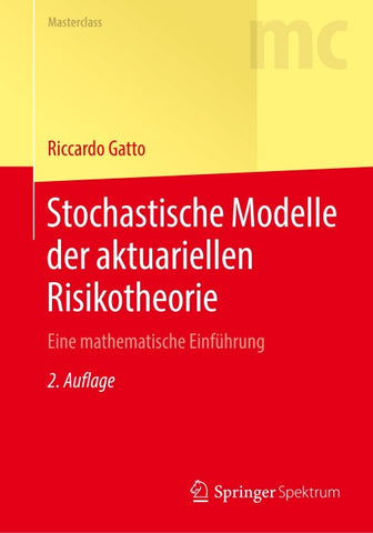 Stochastische Modelle der aktuariellen Risikotheorie