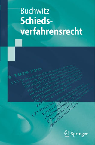 Schiedsverfahrensrecht