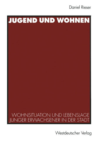 Jugend und Wohnen