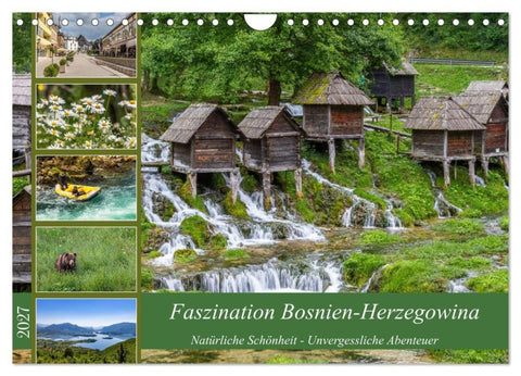 Faszination Bosnien-Herzegowina (Wandkalender 2027 DIN A4 quer), CALVENDO Monatskalender