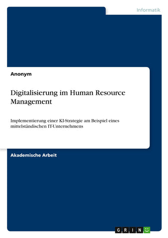 Digitalisierung im Human Resource Management