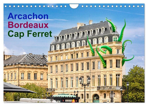 Arcachon Bordeaux Cap Ferret (Wandkalender 2027 DIN A4 quer), CALVENDO Monatskalender