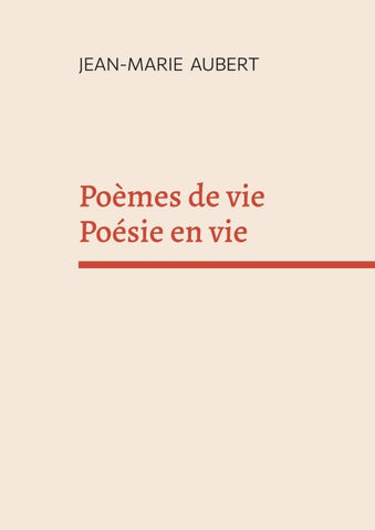 Poèmes de vie Poésie en vie