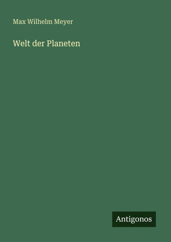 Welt der Planeten