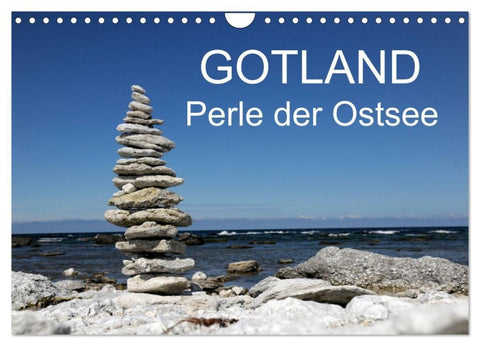 Gotland - Perle der Ostsee (Wandkalender 2027 DIN A4 quer), CALVENDO Monatskalender