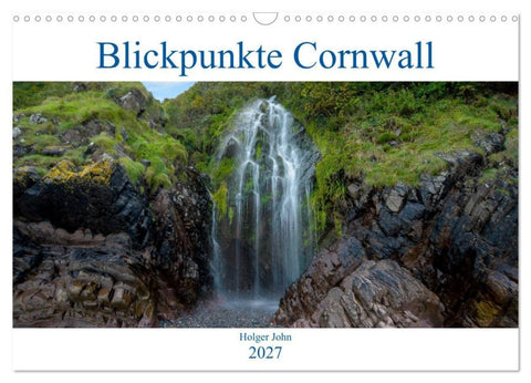 Blickpunkte Cornwall (Wandkalender 2027 DIN A3 quer), CALVENDO Monatskalender