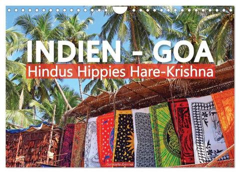 Indien - Goa Hindus Hippies Hare-Krishna (Wandkalender 2027 DIN A4 quer), CALVENDO Monatskalender