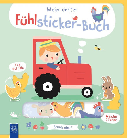 Mein erstes Fühlsticker-Buch - Bauernhof