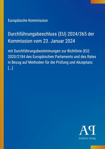 Durchführungsbeschluss (EU) 2024/365 der Kommission vom 23. Januar 2024