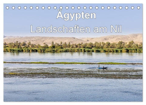 Ägypten Landschaften am Nil (Tischkalender 2027 DIN A5 quer), CALVENDO Monatskalender