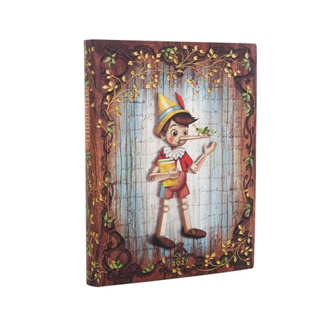 12-Monatskalender 2027 Carlo Collodi, Pinocchio Ultra Tagesüberblick