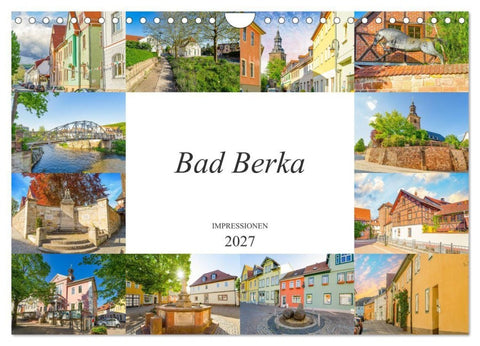 Bad Berka Impressionen (Wandkalender 2027 DIN A4 quer), CALVENDO Monatskalender