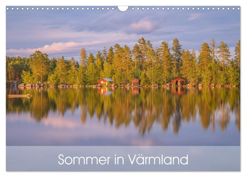 Schwedischer Sommer in Värmland (Wandkalender 2027 DIN A3 quer), CALVENDO Monatskalender