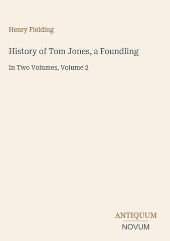 History of Tom Jones, a Foundling