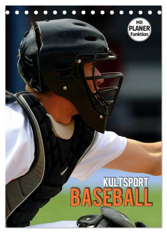 Kultsport Baseball (Tischkalender 2027 DIN A5 hoch), CALVENDO Monatskalender