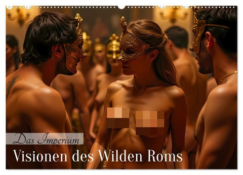 Das Imperium - Visionen des Wilden Roms (Wandkalender 2027 DIN A2 quer), CALVENDO Monatskalender