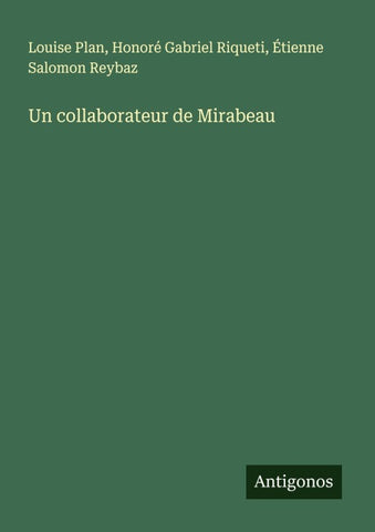Un collaborateur de Mirabeau