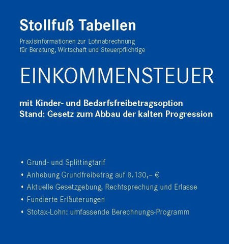 Tabelle, Einkommensteuer 2026 Sonderausgabe Juli