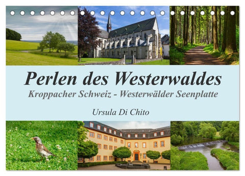 Perlen des Westerwaldes (Tischkalender 2027 DIN A5 quer), CALVENDO Monatskalender