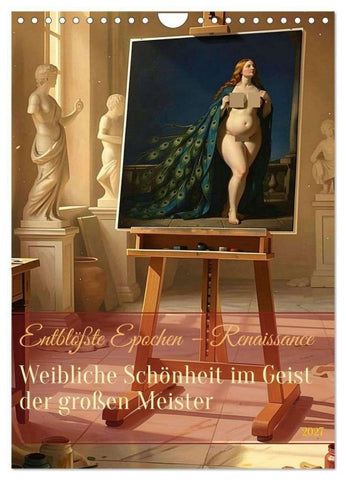 Entblößte Epochen – Renaissance (Wandkalender 2027 DIN A4 hoch), CALVENDO Monatskalender