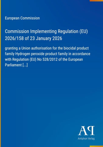 Commission Implementing Regulation (EU) 2026/158 of 23 January 2026