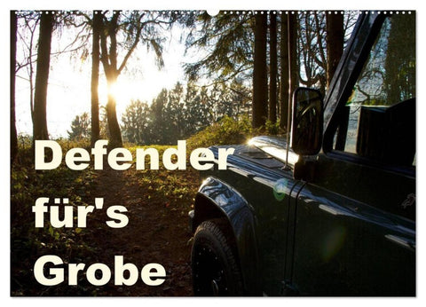 Defender für's Grobe (Wandkalender 2027 DIN A2 quer), CALVENDO Monatskalender