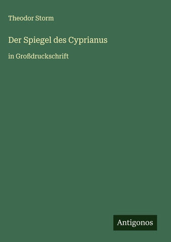 Der Spiegel des Cyprianus