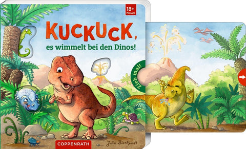 Zieh mal! Kuckuck, es wimmelt bei den Dinos!