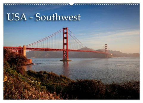 USA - Southwest (Wandkalender 2027 DIN A2 quer), CALVENDO Monatskalender
